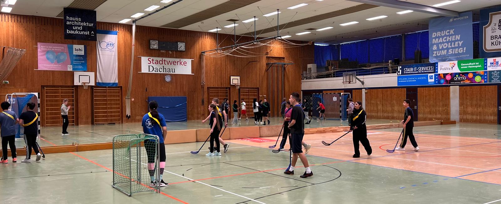 Multiballturnier an der Mittelschule Dachau-Süd